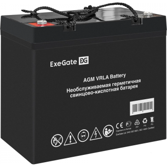 Аккумуляторная батарея EXEGATE DTM 12100L болт М6 Аккумуляторная батарея EXEGATE DTM 12100L болт М6