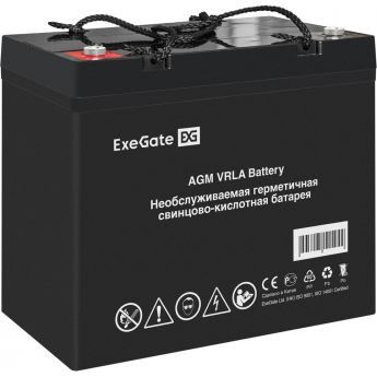 Аккумуляторная батарея EXEGATE DTM 12200L болт М8 Аккумуляторная батарея EXEGATE DTM 12200L болт М8