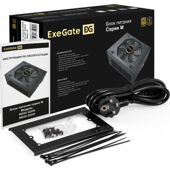 Блок питания 650W EXEGATE M650 GOLD Блок питания 650W EXEGATE M650 GOLD