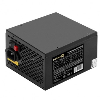 Блок питания 800W EXEGATE EVO800 ATX, APFC, SC, 12cm RGB fan, 24pin Блок питания 800W EXEGATE EVO800 ATX, APFC, SC, 12cm RGB fan, 24pin