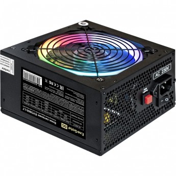 Блок питания 800W EXEGATE EVO800-LT ATX, APFC, PC, 12cm RGB fan Блок питания 800W EXEGATE EVO800-LT ATX, APFC, PC, 12cm RGB fan