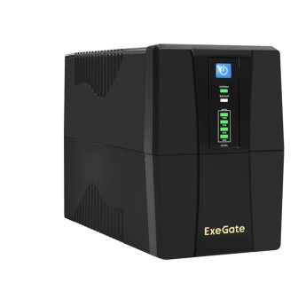 Источник бесперебойного питания EXEGATE POWER BACK BNB-1000.LED.AVR.4C13.RJ.USB Источник бесперебойного питания EXEGATE POWER BACK BNB-1000.LED.AVR.4C13.RJ.USB