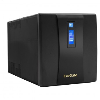 Источник бесперебойного питания EXEGATE SPECIALPRO SMART LLB-1600.LCD.AVR.4SH.RJ Источник бесперебойного питания EXEGATE SPECIALPRO SMART LLB-1600.LCD.AVR.4SH.RJ