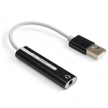 Кабель-адаптер для подключения телефонной гарнитуры к порту USB EXEGATE EX-AU-04B Кабель-адаптер для подключения телефонной гарнитуры к порту USB EXEGATE EX-AU-04B