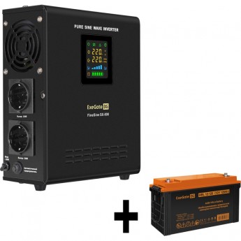 Комплект EXEGATE ИБП EX295996RUS + батарея 120Aч EX285657RUS 1шт Комплект EXEGATE ИБП EX295996RUS + батарея 120Aч EX285657RUS 1шт