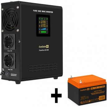 Комплект EXEGATE ИБП EX295996RUS + батарея 26Aч EX285663RUS 1шт Комплект EXEGATE ИБП EX295996RUS + батарея 26Aч EX285663RUS 1шт