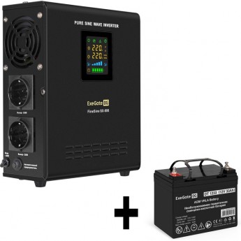 Комплект EXEGATE ИБП EX295996RUS + батарея 33Aч EX282974RUS 1шт Комплект EXEGATE ИБП EX295996RUS + батарея 33Aч EX282974RUS 1шт