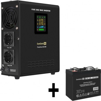 Комплект EXEGATE ИБП EX295996RUS + батарея 55Aч EX285667RUS 1шт Комплект EXEGATE ИБП EX295996RUS + батарея 55Aч EX285667RUS 1шт