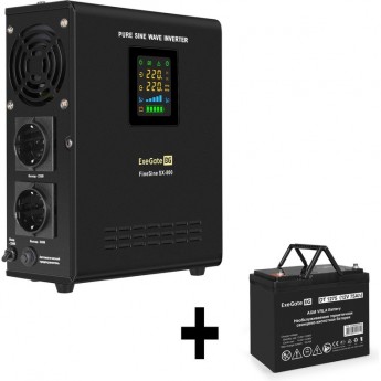 Комплект EXEGATE ИБП EX295996RUS + батарея 75Aч EX282983RUS 1шт Комплект EXEGATE ИБП EX295996RUS + батарея 75Aч EX282983RUS 1шт