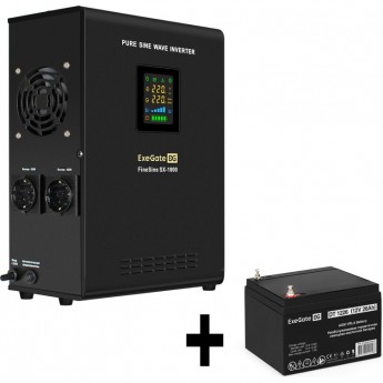 Комплект EXEGATE ИБП EX295997RUS + батарея 26Aч EX282970RUS 1шт Комплект EXEGATE ИБП EX295997RUS + батарея 26Aч EX282970RUS 1шт