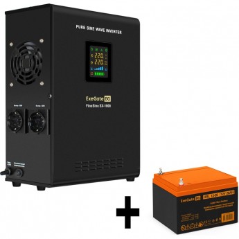 Комплект EXEGATE ИБП EX295997RUS + батарея 26Aч EX285663RUS 1шт Комплект EXEGATE ИБП EX295997RUS + батарея 26Aч EX285663RUS 1шт