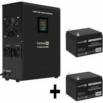 Комплект EXEGATE ИБП EX296001RUS + батарея 26Aч EX282970RUS 2шт