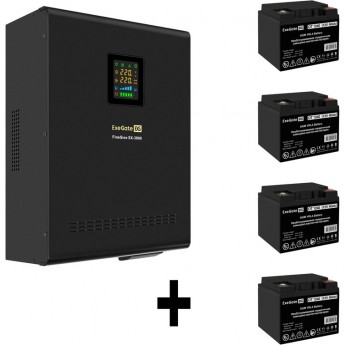 Комплект EXEGATE ИБП EX296003RUS + батарея 40Aч EX282976RUS 4шт Комплект EXEGATE ИБП EX296003RUS + батарея 40Aч EX282976RUS 4шт