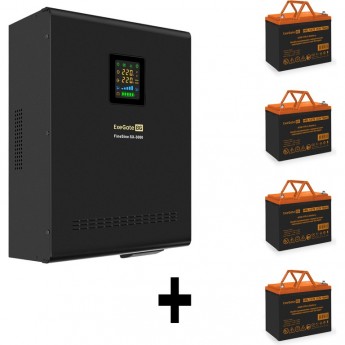 Комплект EXEGATE ИБП EX296003RUS + батарея 75Aч EX285653RUS 4шт Комплект EXEGATE ИБП EX296003RUS + батарея 75Aч EX285653RUS 4шт