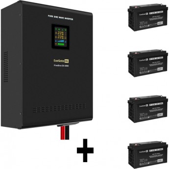 Комплект EXEGATE ИБП EX296004RUS + батарея 120Aч EX282988RUS 4шт Комплект EXEGATE ИБП EX296004RUS + батарея 120Aч EX282988RUS 4шт