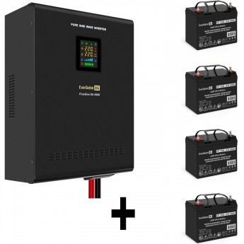 Комплект EXEGATE ИБП EX296004RUS + батарея 33Aч EX282974RUS 4шт Комплект EXEGATE ИБП EX296004RUS + батарея 33Aч EX282974RUS 4шт