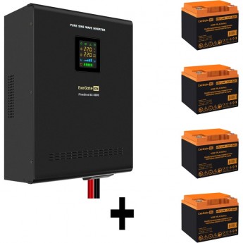 Комплект EXEGATE ИБП EX296004RUS + батарея 40Aч EX282979RUS 4шт Комплект EXEGATE ИБП EX296004RUS + батарея 40Aч EX282979RUS 4шт