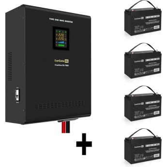 Комплект EXEGATE ИБП EX296005RUS + батарея 100Aч EX282985RUS 4шт Комплект EXEGATE ИБП EX296005RUS + батарея 100Aч EX282985RUS 4шт