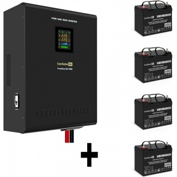 Комплект EXEGATE ИБП EX296005RUS + батарея 33Aч EX282974RUS 4шт Комплект EXEGATE ИБП EX296005RUS + батарея 33Aч EX282974RUS 4шт