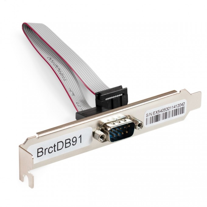 Планка портов в корпус 1xCOM EXEGATE BrctDB91 EX298291RUS