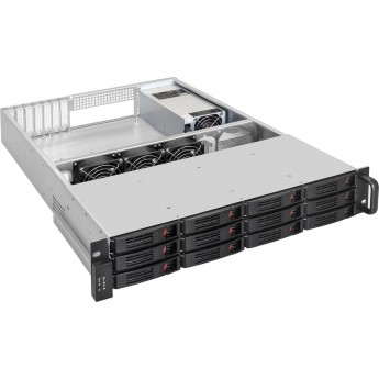 Серверный корпус EXEGATE PRO 2U660-HS12 RM 19" высота 2U глубина 660 БП 1U-1000ADS 12xHotSwap Серверный корпус EXEGATE PRO 2U660-HS12 RM 19" высота 2U глубина 660 БП 1U-1000ADS 12xHotSwap