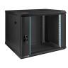 Шкаф телекоммуникационный EXEGATE EC-WM-9U.450.G.BLACK EX298607RUS