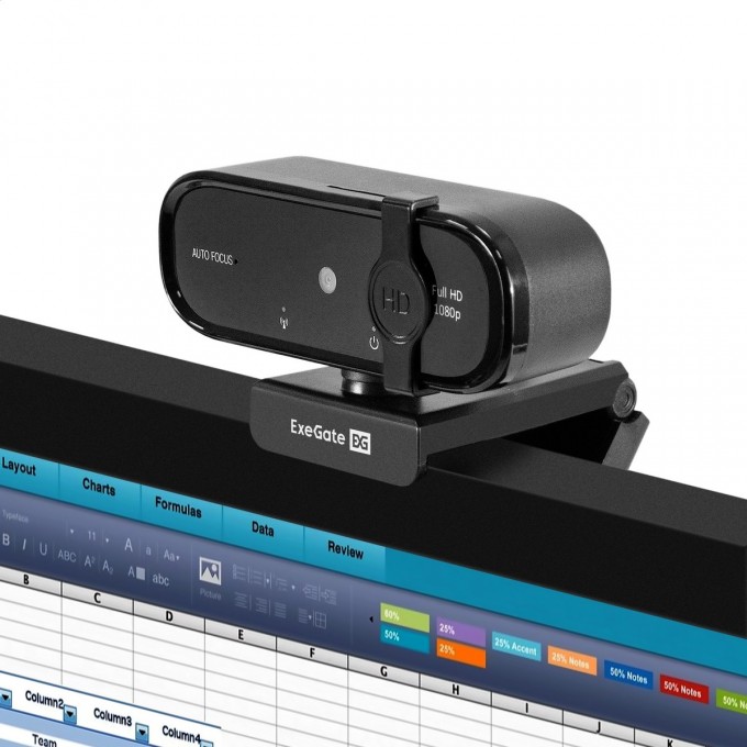 Веб-камера EXEGATE BLACKVIEW C720 FULLHD AF EX297680RUS