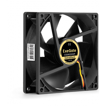 Вентилятор 12В DC EXEGATE EXTRASILENT ES09225S3P