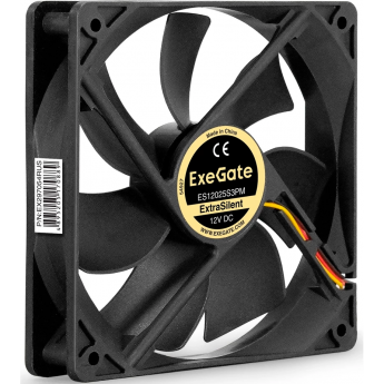 Вентилятор 12В DC EXEGATE EXTRASILENT ES12025S3PM Вентилятор 12В DC EXEGATE EXTRASILENT ES12025S3PM