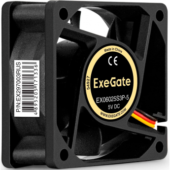 Вентилятор 5В DC EXEGATE EX06025S3P-5